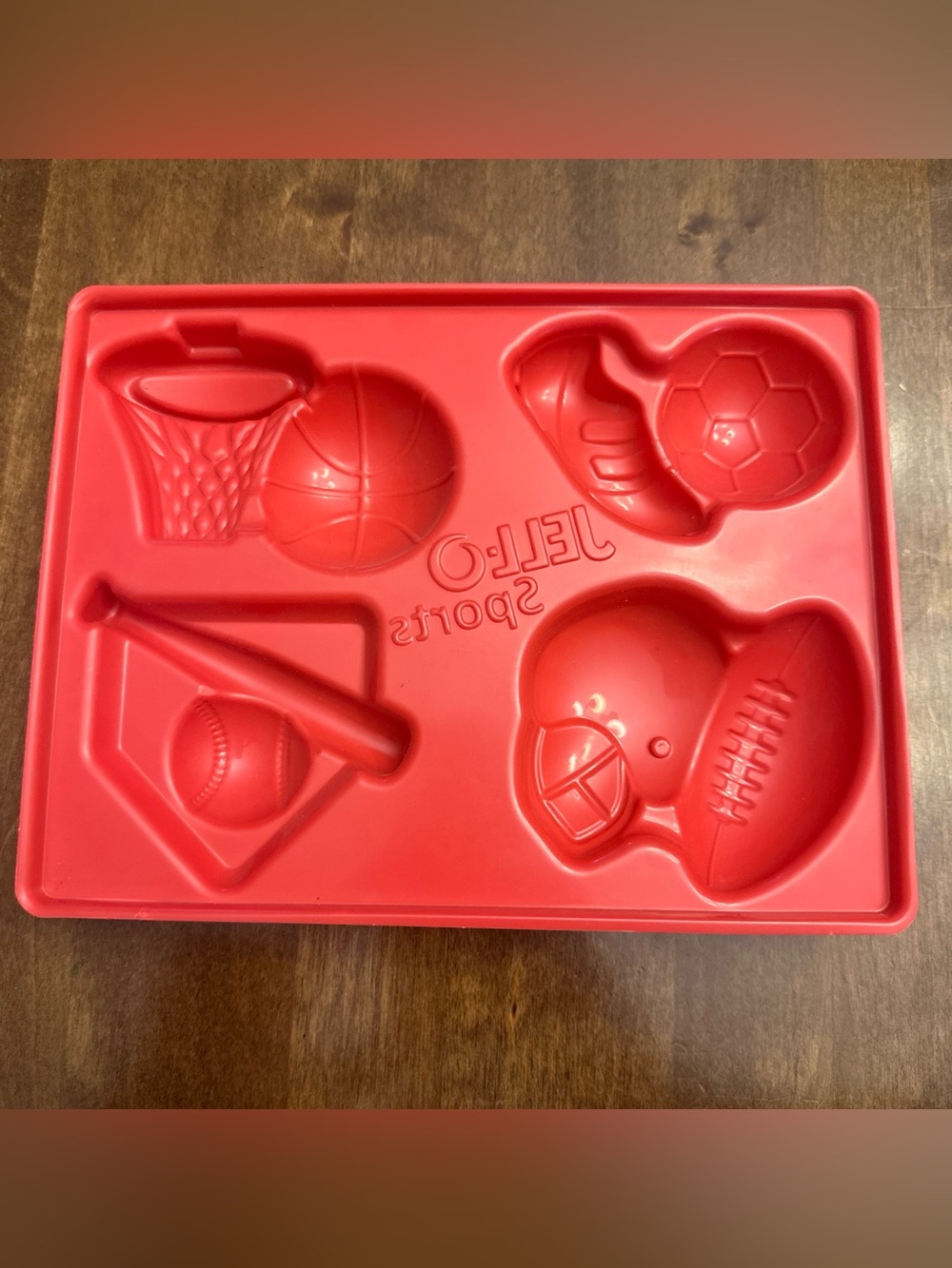 JELL-O Jigglers SPORTS MOLDS Soccer Baseball Basketball Football Jello